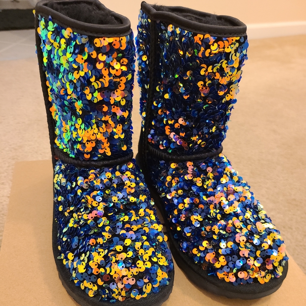 Authentic Classic Stellar Sequin UGG boots